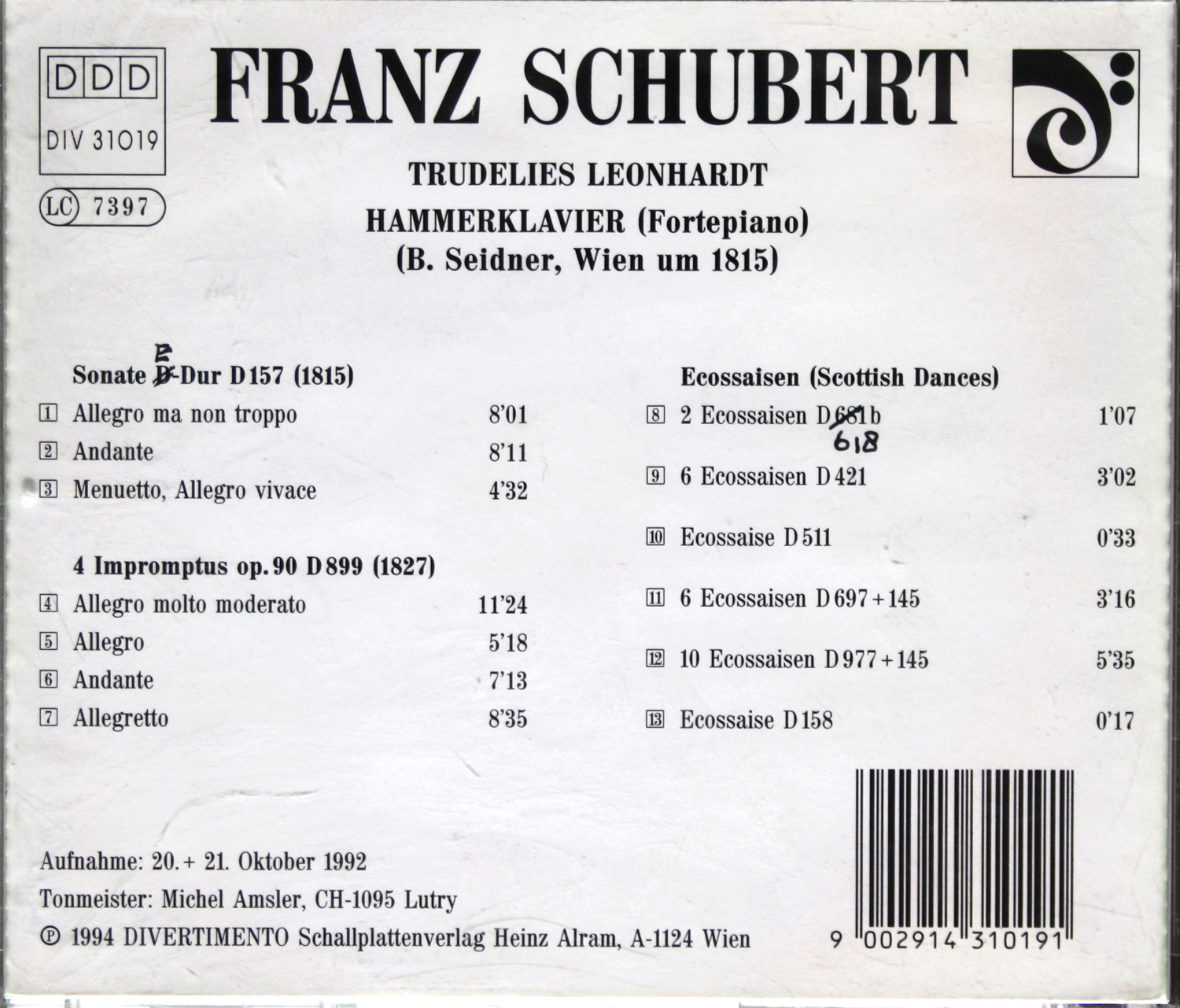 Franz Schubert – Image 2