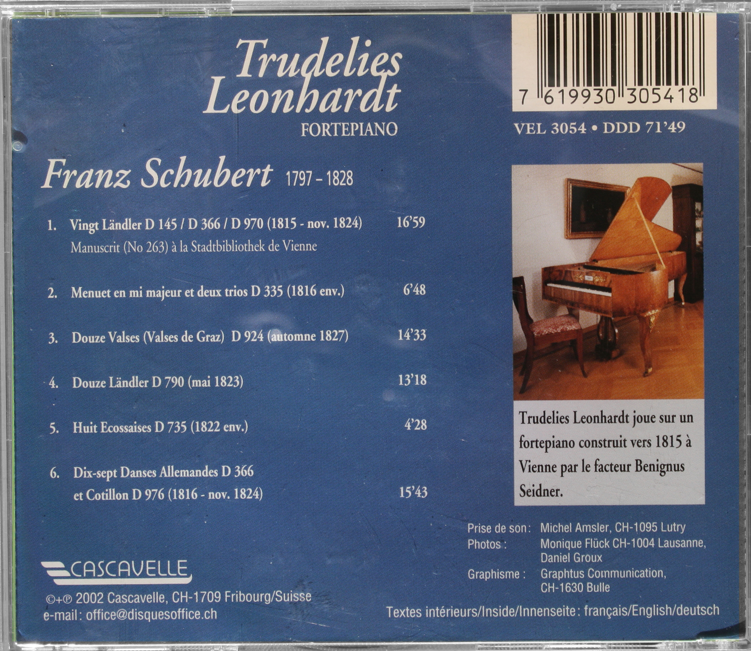 Franz Schubert - Danses – Image 2